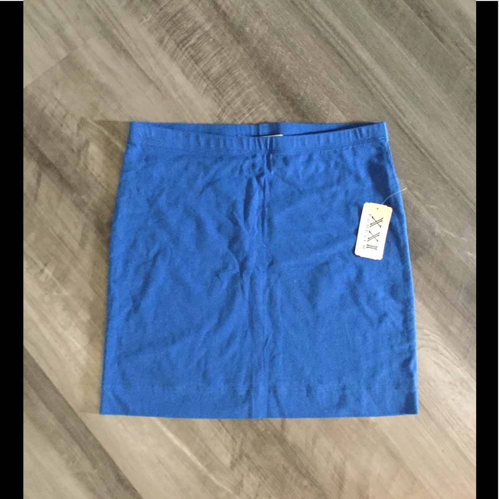 Mini blue skirt FOREVER 21
